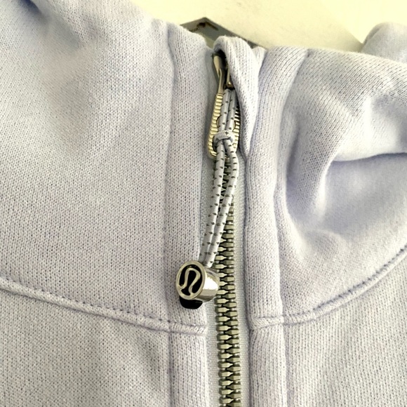 ONLY 1 NWT Lululemon Scuba Oversized Half-Zip Blissful Blue Size XL/XXL - Picture 8 of 12